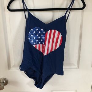 American flag one piece
